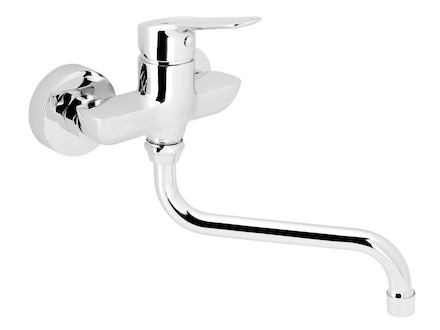 Novaservis Dřezová umyvadlová baterie 100 mm Metalia 54, chrom 54074/T,0