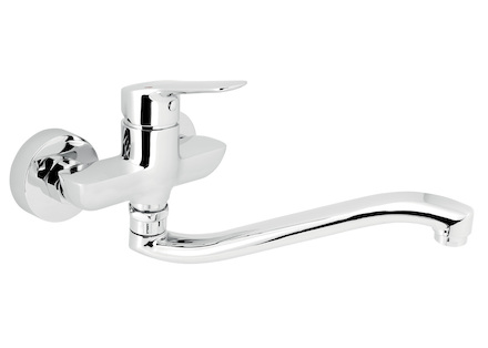 Novaservis Dřezová umyvadlová baterie 100 mm Metalia 54 ECO, chrom 54074,0E