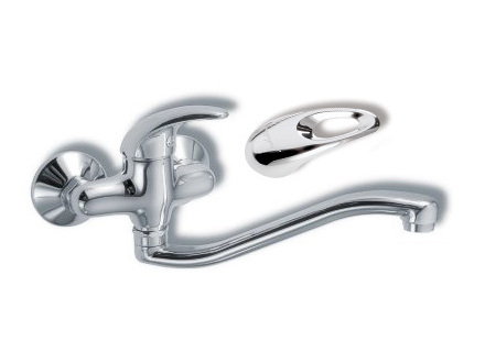 Novaservis Dřezová umyvadlová baterie 100 mm Metalia 55 chrom 55174,0