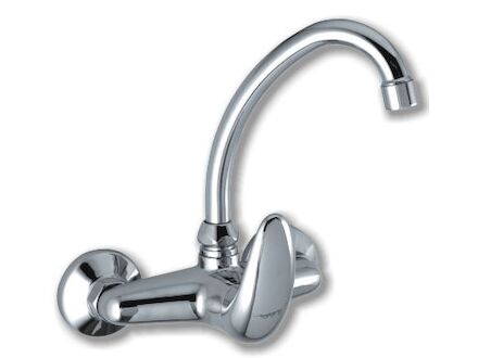 Novaservis Dřezová umyvadlová baterie 150 mm Metalia 55 chrom 55030,0