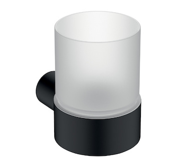 Novaservis Držák kartáčků Nostris, černá ANS03BL