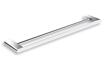 Novaservis Dvojitý držák ručníků 600 mm Titania Naty chrom 66625,0