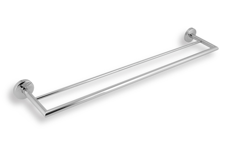 Novaservis Dvojitý držák ručníků 650 mm Metalia 11 chrom 0125,0
