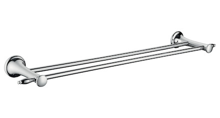 Novaservis Dvojitý držák ručníků RETRO 600 mm, chrom ARE10