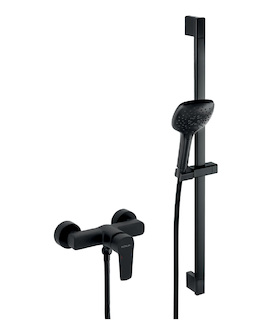 Novaservis Koupelnová sada sprchová Metalia 58, černá 58061KIT,5