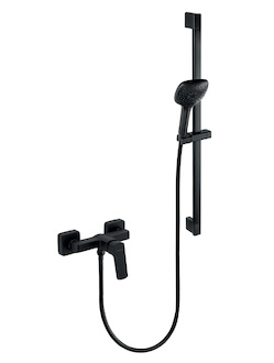 Novaservis Koupelnová sada sprchová Nobless Ego, černá 43061KIT,5