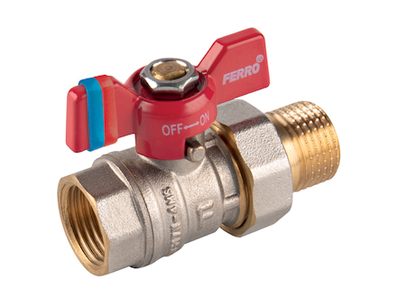 Novaservis Kulový kohout, motýlek ŠM 1