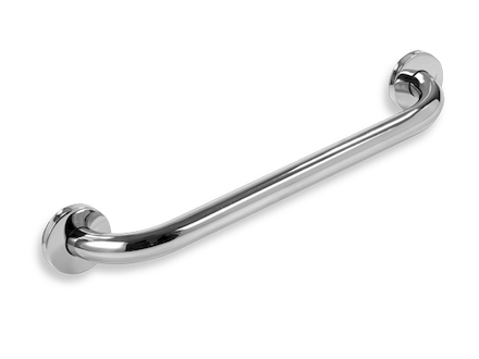 Novaservis Madlo rovné s krytkami 500 mm kartáčovaná nerez R6650,4