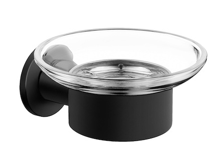 Novaservis Mýdlenka SMILE, černá ASM02BL