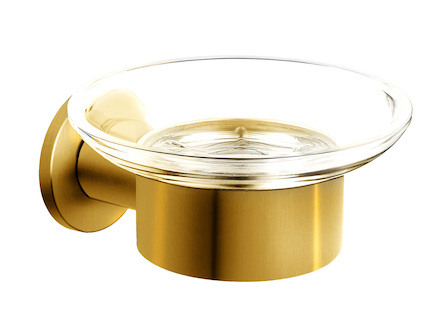 Novaservis Mýdlenka SMILE, kartáčované zlato ASM02BG