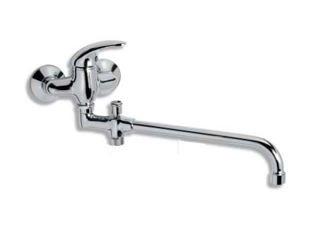 Novaservis Paneláková baterie bez příslušenství 100 mm Metalia 55 chrom 55037/1,0