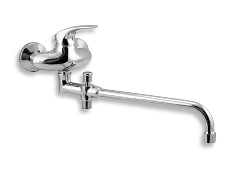 Novaservis Paneláková baterie bez příslušenství 100 mm Metalia 57 chrom 57037/1,0