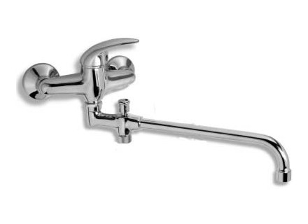Novaservis Paneláková baterie bez příslušenství 150 mm Metalia 55 chrom 55036/1,0