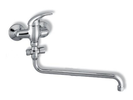Novaservis Paneláková baterie bez příslušenství 150 mm Metalia 55 chrom 55071/1,0