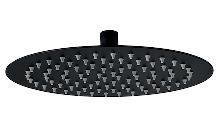 Novaservis Pevná sprcha průměr 250 mm, ECO+ černá RUP/250,5