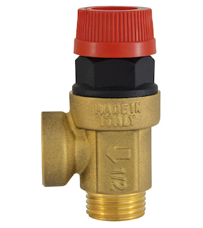 Novaservis Pojistný ventil 2,5 bar, 1/2