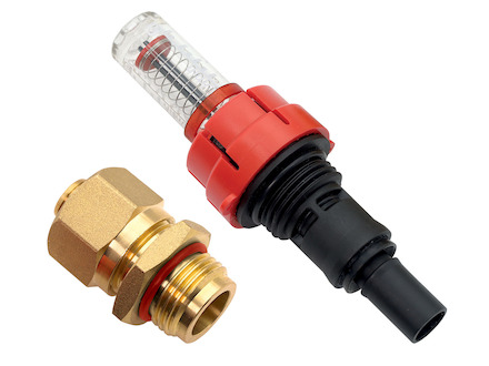 Novaservis Průtokoměr plast + sedlo (sada C7new)  RKPP-SET39P12