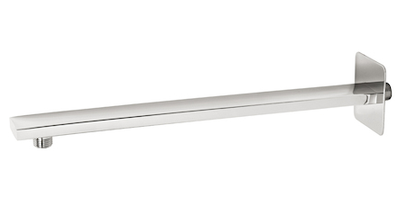 Novaservis Rameno pevné sprchy hranaté ze stěny 400 mm chrom RAM405,0