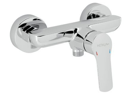 Novaservis Sprchová baterie bez příslušenství 150 mm Metalia 54, chrom 54061/1,0