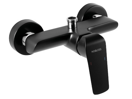 Novaservis Sprchová baterie bez příslušenství 150 mm Nobless Tina černá 38062/1,5