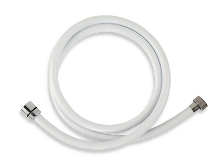 Novaservis Sprchová hadice plastová 150 cm bílá PVC/150,11
