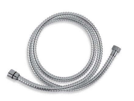 Novaservis Sprchová hadice plastová 175 cm chrom SPIRAL/175,0
