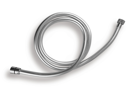 Novaservis Sprchová hadice plastová, stříbrná 120cm SILVER/120,0