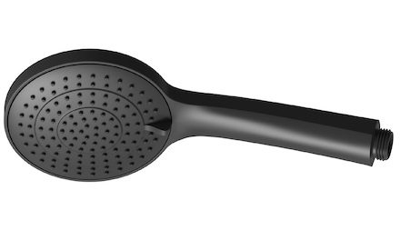 Novaservis Sprchová růžice 3 - polohová Nostris, černá S99BL