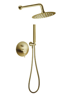 Novaservis Sprchová sada podomítková Ciriculus, kartáčované zlato BCK7PBG-SET1-S