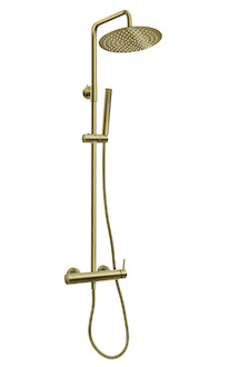 Novaservis Sprchový set + sprchová baterie Ciriculus, brushed gold NP85-BCK7UBG