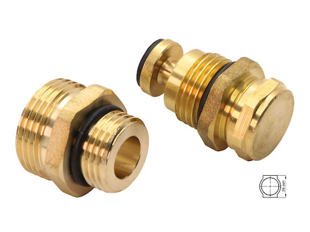 Novaservis Stop ventil + redukce (sada C7)  RKPO-SET39