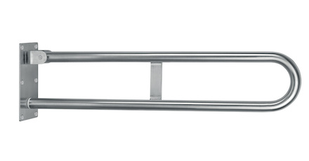 Novaservis Úchyt dvojitý sklopný 572 mm kartáčovaná nerez R66550,4