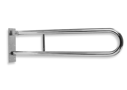 Novaservis Úchyt dvojitý sklopný 852mm kartáčovaná nerez R66813,4