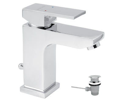 Novaservis Umyvadlová baterie s výpustí EDGE chrom 36001,0