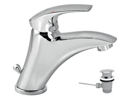 Novaservis Umyvadlová baterie s výpustí Metalia 57 chrom 57002,0