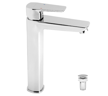 Novaservis Umyvadlová baterie s výpustí METALIA 58 ECO+, chrom 58503,0