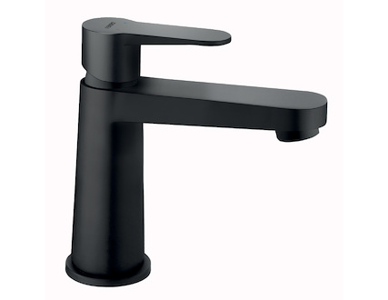 Novaservis Umyvadlová baterie s výpustí Nostris, černá BNS2BL