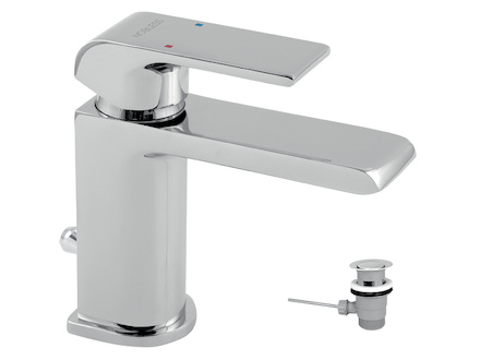 Novaservis Umyvadlová baterie s výpustí SHARP chrom 37001,0