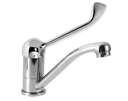 Novaservis Umyvadlová dřezová baterie lékařská páka Metalia 55 chrom 55096L,0