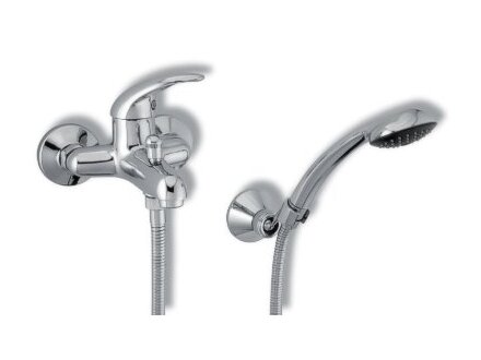 Novaservis Vanová baterie 100 mm lékařská páka Metalia 55 chrom 55024L,0