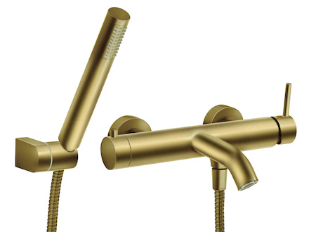 Novaservis Vanová baterie Ciriculus, brushed gold  BCK11BG