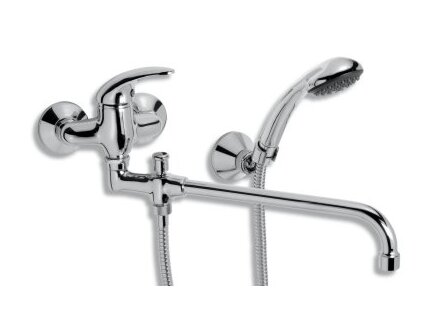 Novaservis Vanová paneláková baterie 100 mm Metalia 55 chrom 55037,0