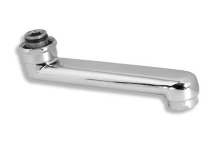 Novaservis Výtokové ramínko rovné 17 cm chrom RAM1069,0