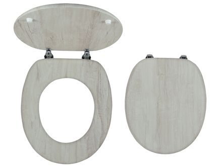 Novaservis WC sedátko, dýhované MDF, panty kov-chrom  WC/DUBVELVET
