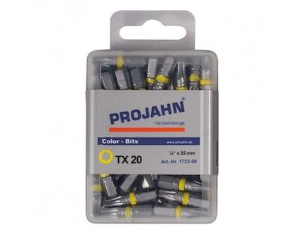PROJAHN Bit barevný TorxT20 50ks/bal 1733-50