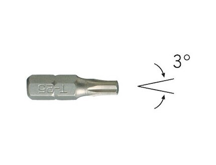 PROJAHN Bit T20W 25mm 10ks/bal 3036-10