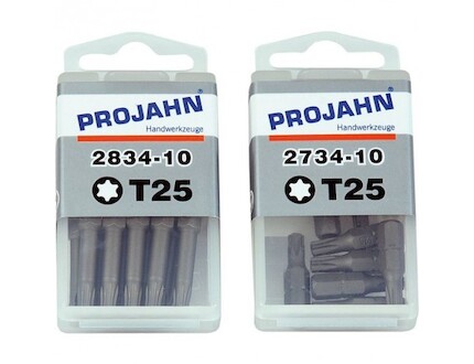 PROJAHN Bit T50 25mm 10ks/bal 1/4 2772-10