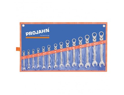 PROJAHN GearTech Sada flex.klíčů,14 dílů 3493
