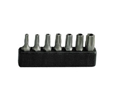 PROJAHN Sada bitů TORX s otvorem T10-40 2758