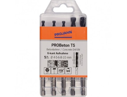 PROJAHN sada vrtáků do betonu 4-10 mm 56006